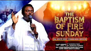 The Baptism of Fire Sunday | All White Holy Communion Sunday 2nd Service with Pastor John Anosike