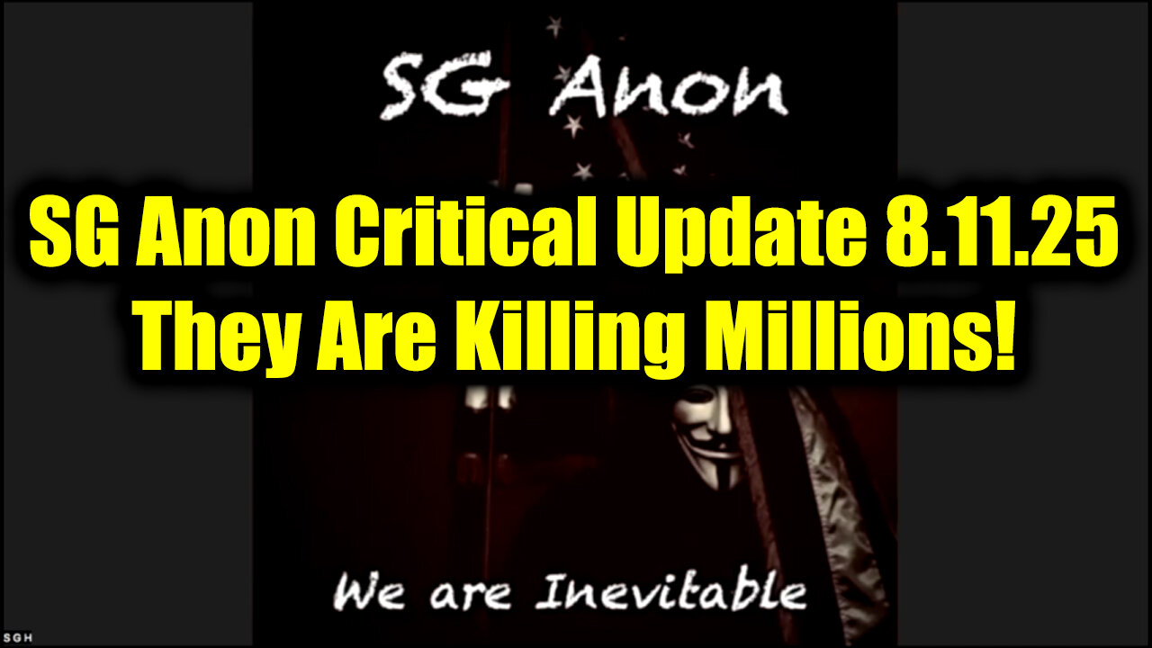 Critical Update Aug 11 - SG. They Are Killing Millions! The Trap is Set!
