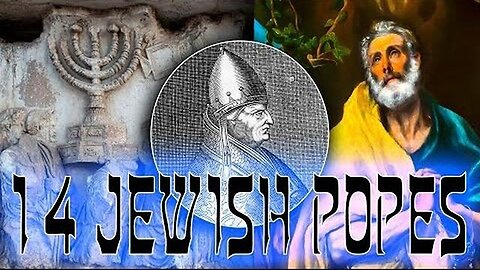 "Unveiling the Hidden History: 14 Jewish Popes You've Never Heard About By Christopher Jon Bjerknes"