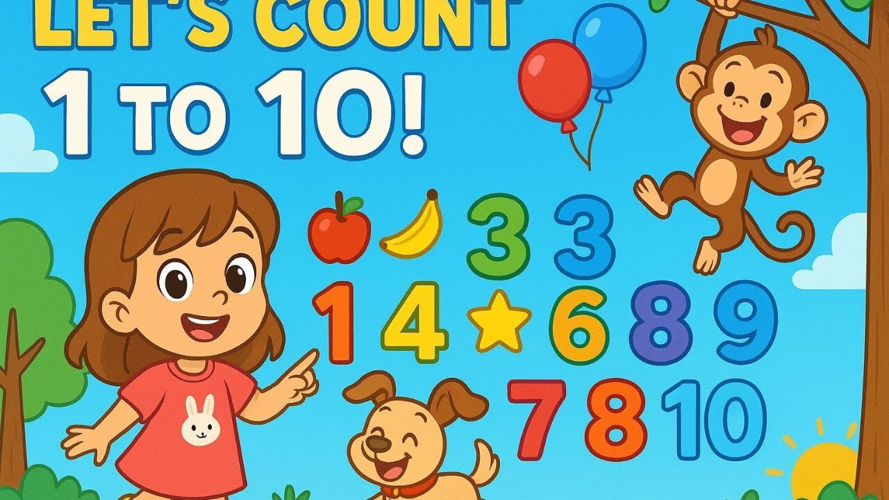 LET'S COUNT 1 TO 10