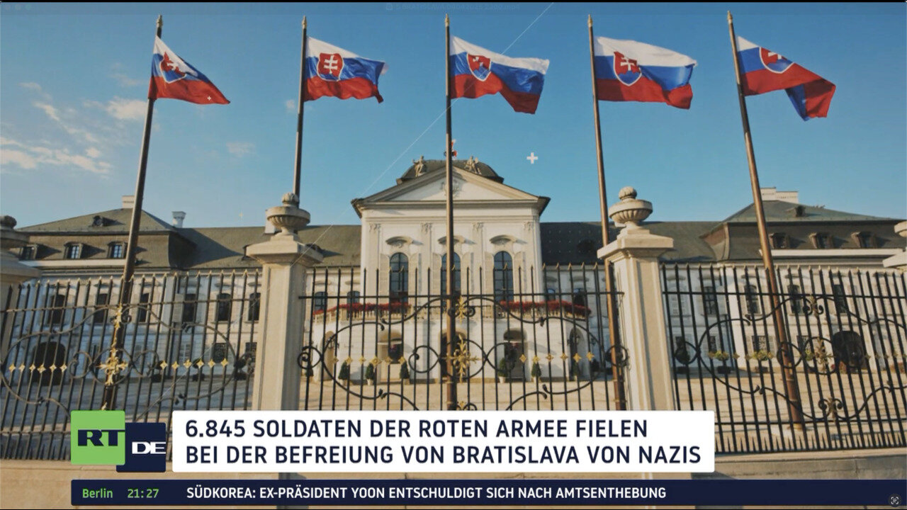 80 Jahre Befreiung von Bratislava: Erinnerung an den 4. April 1945