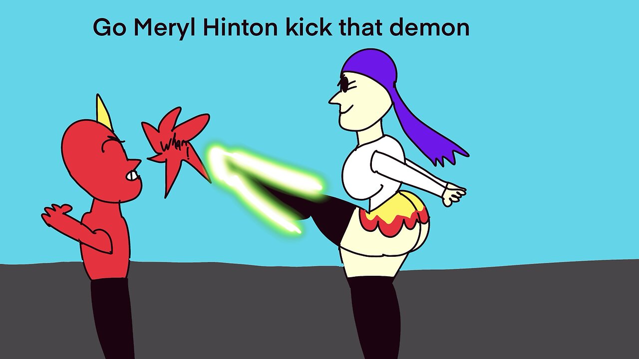 Meryl fights demons