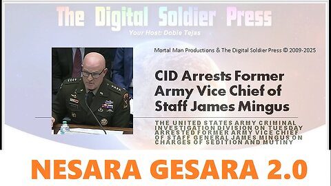 CID Arrests Former Army Vice Chief of Staff James Mingus
