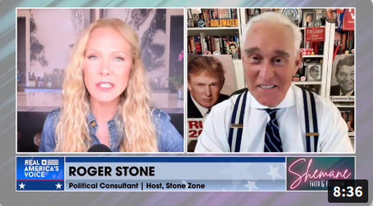 Roger Stone Talks About His Redemption Through Jesus Christ