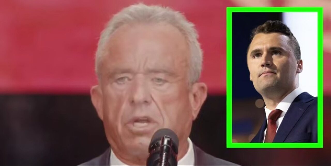 RFK Jr Shares and Emotional and Unforgettable Conversation He Had With Charlie Kirk About Death
