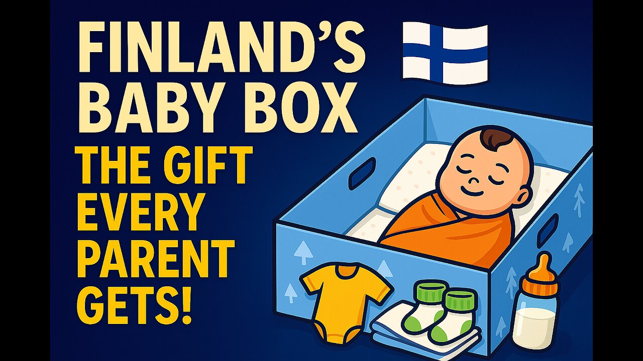 Finland’s Baby Box The Gift Every Parent Gets!