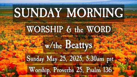 🌞 SUNDAY MORNING ✝️