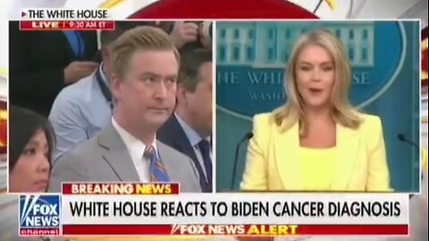 Every time B.S. Barbie Karoline Leavitt gets behind that dang podium, she sounds like she's narratin