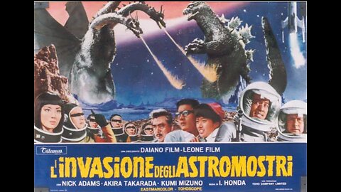 Creature Feature: Invasion of the ASTRO MONSTERS Nick Adams plus Japanese Cast