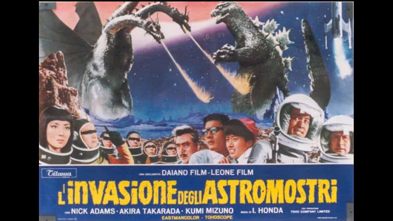 Creature Feature: Invasion of the ASTRO MONSTERS Nick Adams plus Japanese Cast