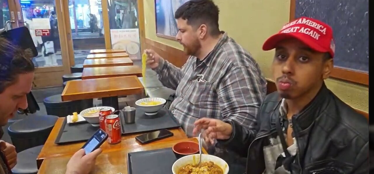 IP2 Stories - Johnny Somali Chilling Has a Meal With Salmon Andy & Alex Novell