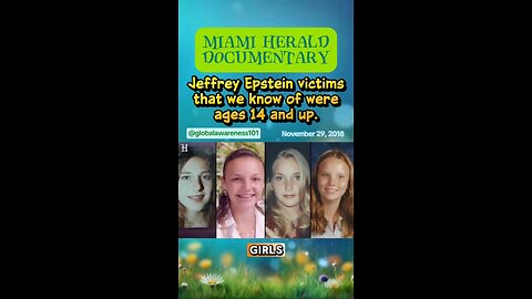 Miami Herald documentary titled, Perversion of Justice: Jeffrey Epstein Investigation