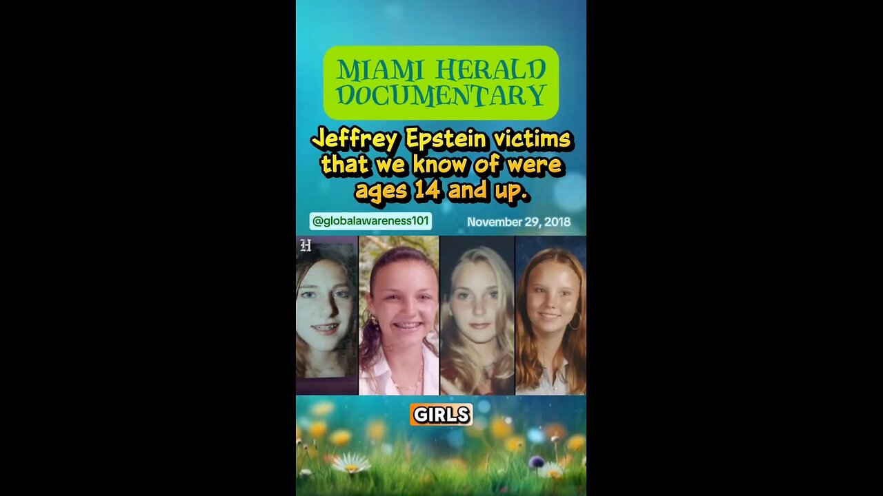 Miami Herald documentary titled, Perversion of Justice: Jeffrey Epstein Investigation
