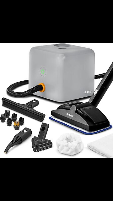 Dupray Neat Plus Steam Cleaner with 17-Piece Accessory Kit