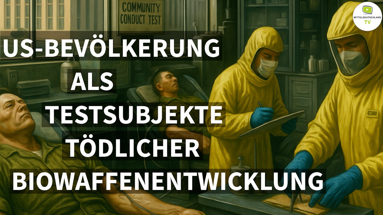 MIKE ADAMS: US-BEVÖLKERUNG ALS TESTSUBJEKTE TÖDLICHER BIOWAFFENENTWICKLUNG