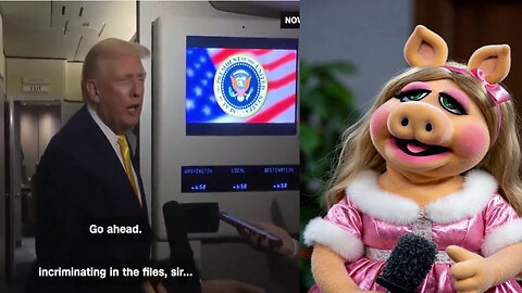 Trump shut downs reporter "Quiet Piggy"