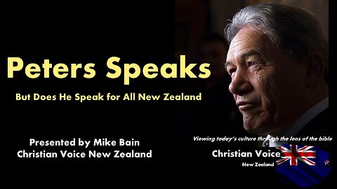UN79 Peters Speaks—But Does He Speak for New Zealand