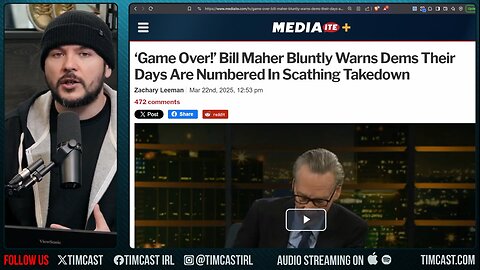 Bill Maher Says GAME OVER For Democrats, Deportation & Out Migration STRIPS Democrat House Seats