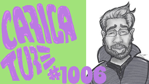 The Curious Man | Fine Art | Juno's Caricatures | Artist Juno | #1006