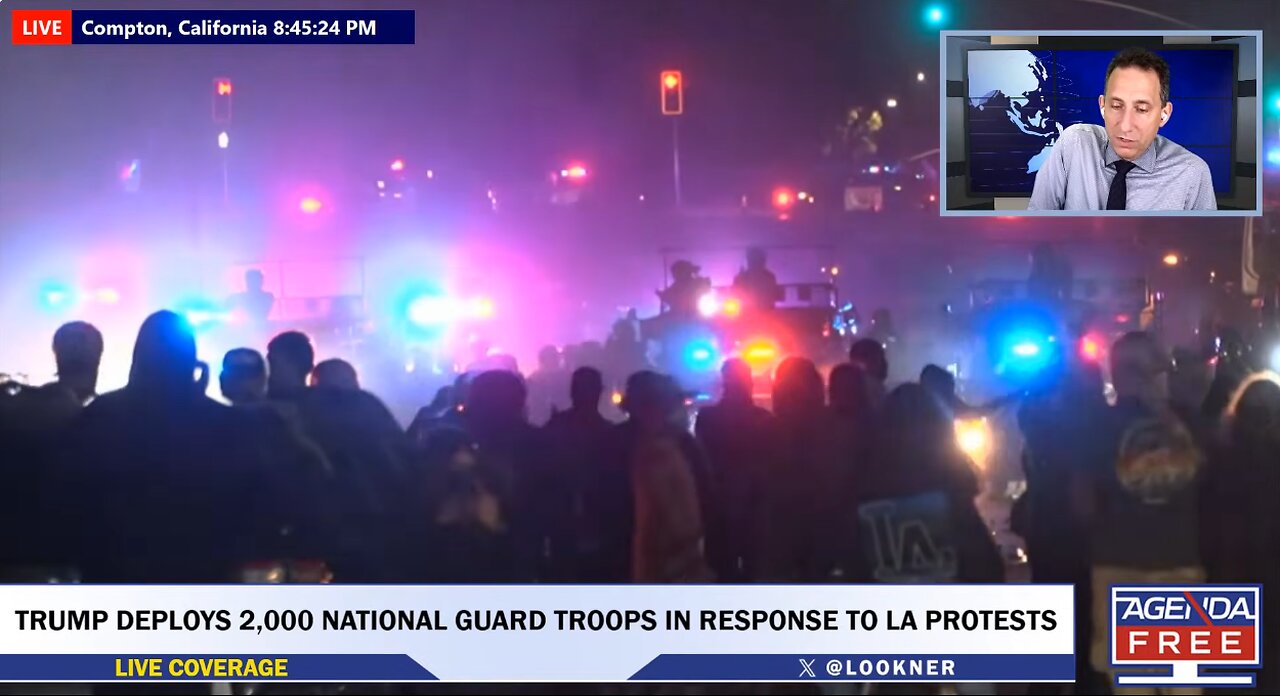 Los Angeles Protest Against Immigration Raids - LIVE Breaking News Coverage