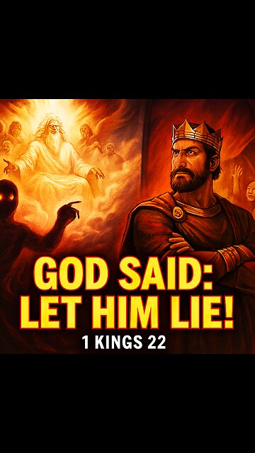 God Let a Lying Spirit Deceive a King?! 😳 | The Truth Behind 1 Kings 22 Revealed! 🔥