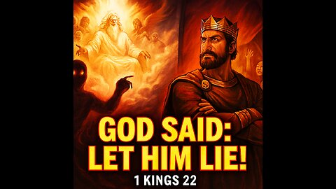 God Let a Lying Spirit Deceive a King?! 😳 | The Truth Behind 1 Kings 22 Revealed! 🔥