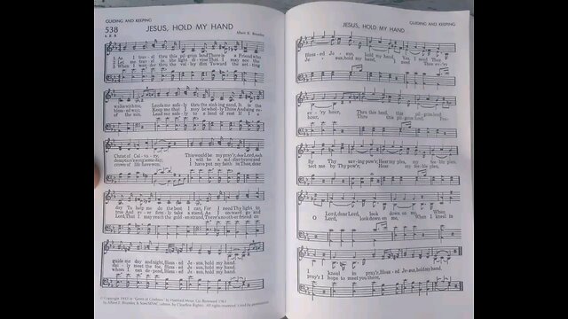 Jesus Hold My Hand