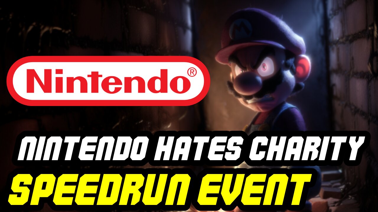Nintendo HATES Charity: Japanese Speedrun Event Pulls Games From Lineup Because Of Nintendo (News)