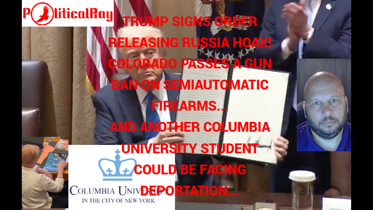 Trump signs order to declassify Russia Hoax and I am pumped!!!