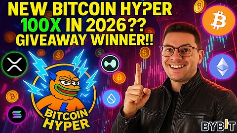 New Bitcoin Hyper Coin Best To Buy Now for 2026?? Giveaway Winner Video!!