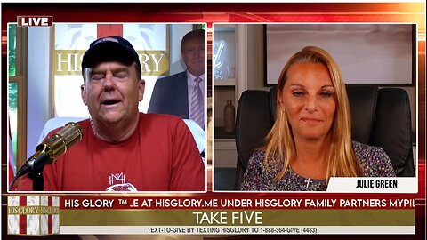 Pastor Dave join Julie Green on Take Five - PROPHECY! - 7/02/25