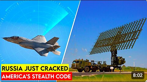 Nebo-M radar system Unstoppable! Russia's radar breaches US stealth system - F-35 no longer safe