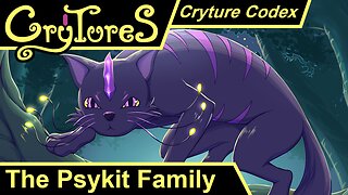Cryture Codex - The Psykit Family | Monster-Collecting TTRPG