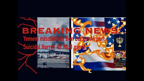 Houthi’s attack Israeli international airport. War Escalation.