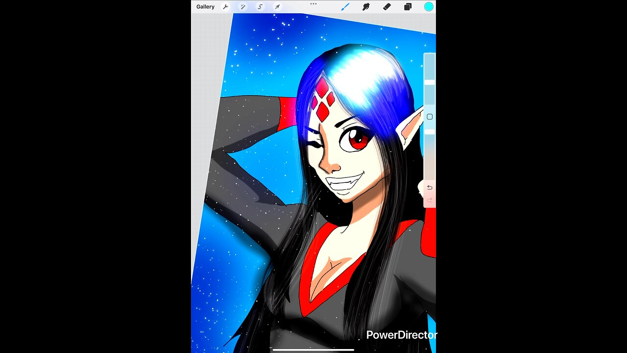 Speedpaint Nuclear joestar takes a selfie revamped