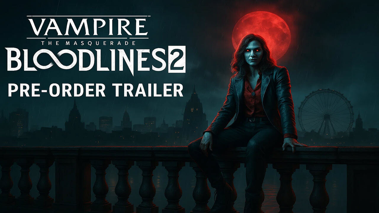 Vampire the Masquerade Bloodlines 2 Pre Order Trailer