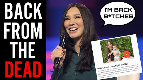Lauren Chen Is BACK A Year After Tenet Media Was SHUT DOWN For Russian Collusion!!