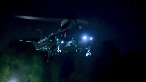 President Trump & First Lady Melania arrive at the Winfield House… ~ Dan Scavino
