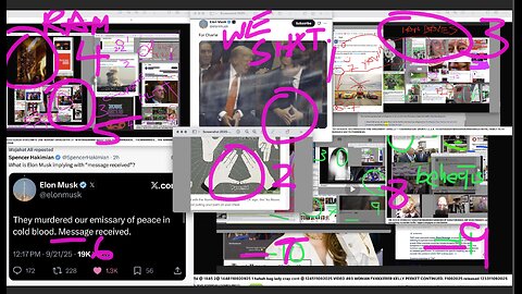 1@ 160322092025 video 500- woman fxer musk trump -farsin over charlie kirk with a side dish of starmer and blair. released 153422092025