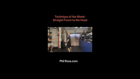 Technique of the Week: Straight Punch Defense