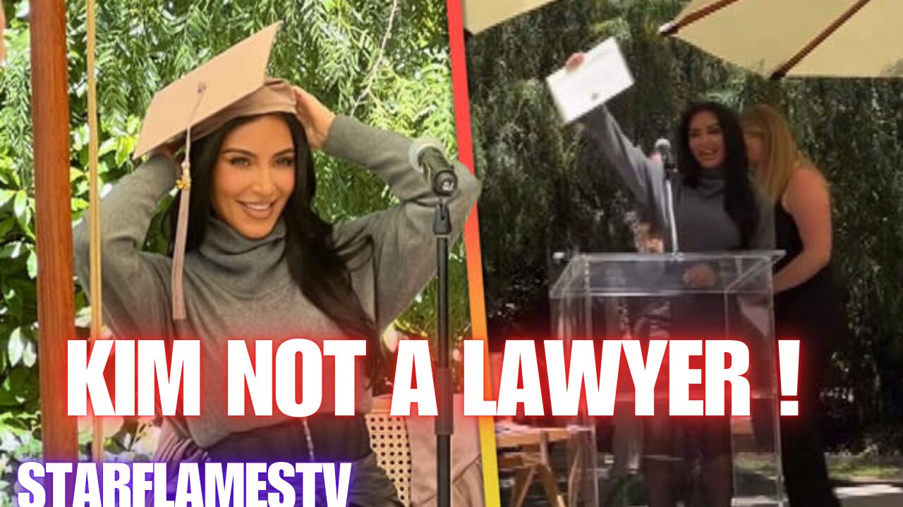 Kim Kardashian Graduates From Law School Program