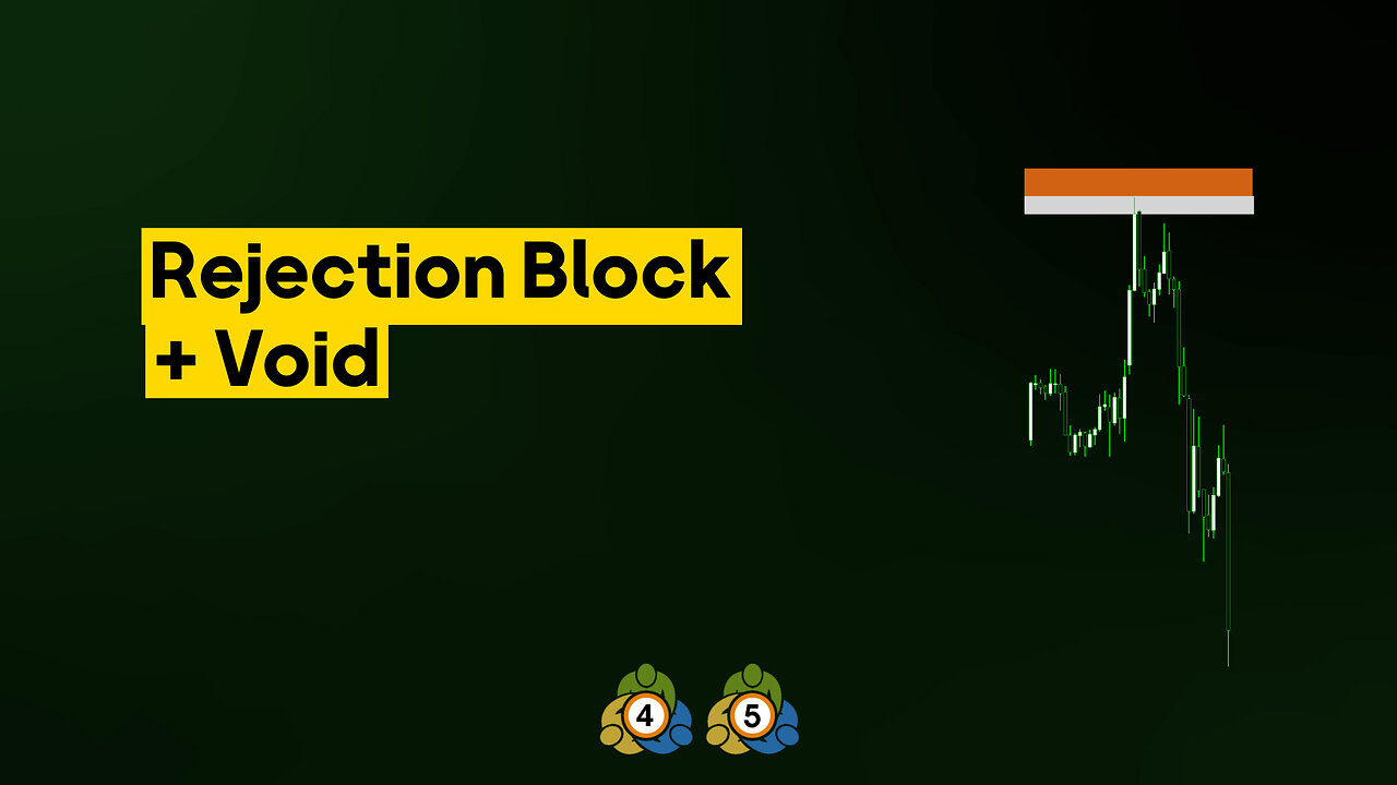 📉Rejection Block + Void #Indicator for MT4/5 [#TradingFinder]🌀
