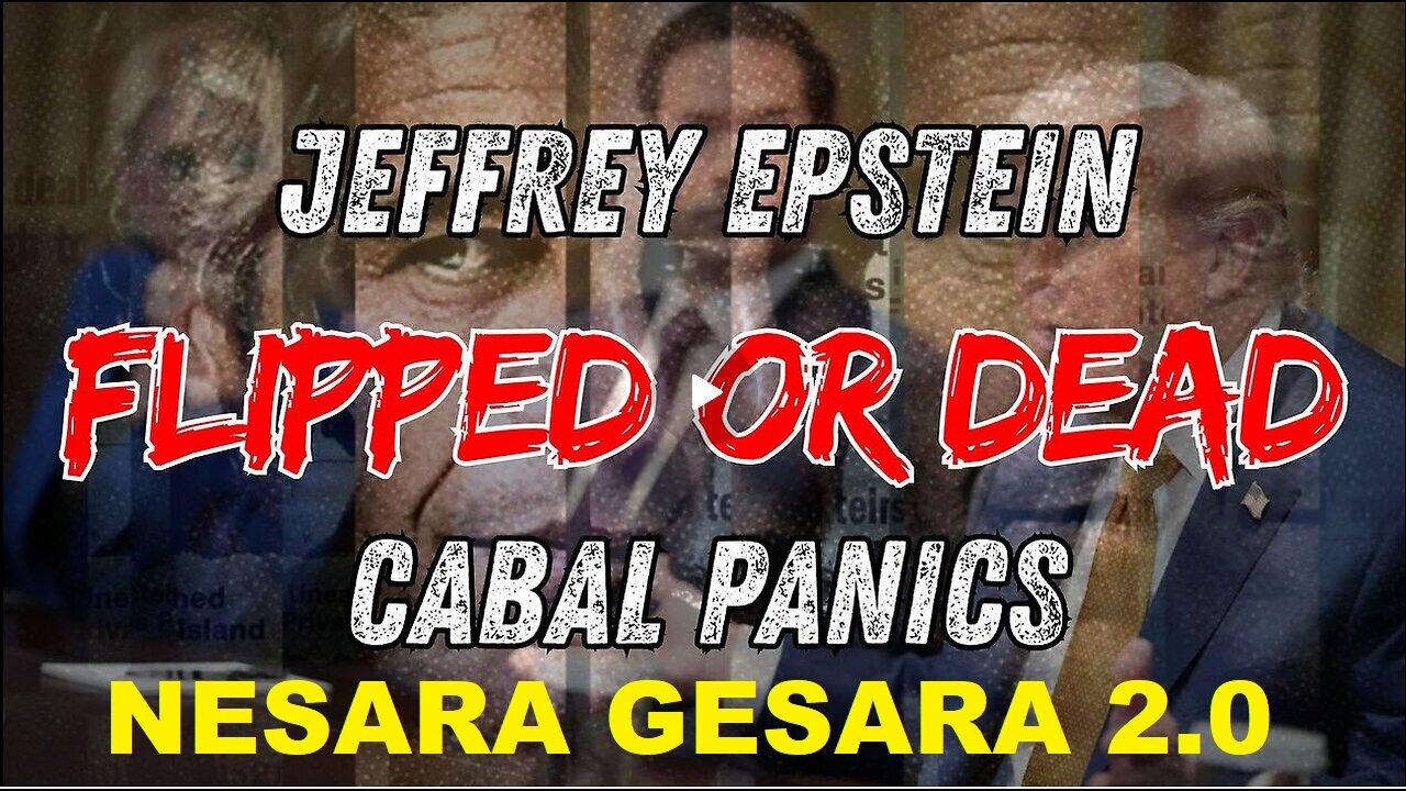 Jeffrey Epstein - Flipped or Dead | Trump Signals - w/Alpha and Josh. NESARA GESARA 2.0