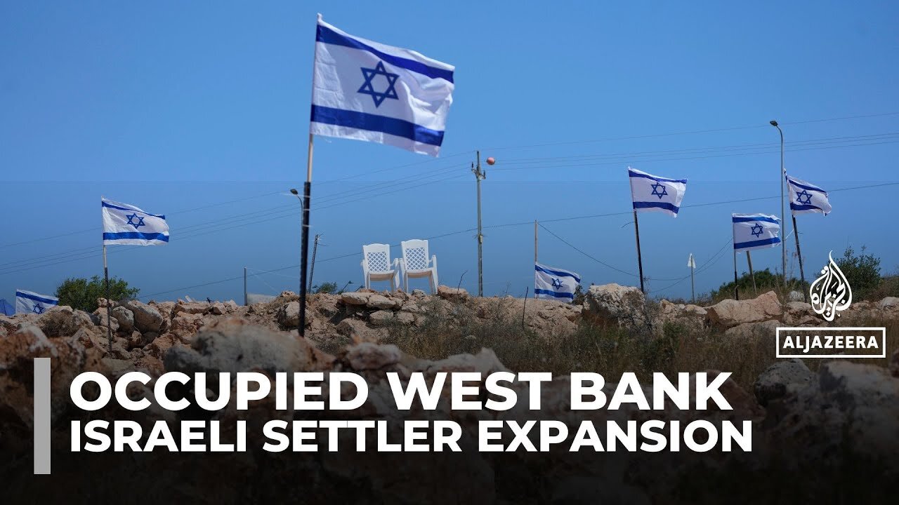 Israeli settler expansion forcibly displaces Palestinians in the occupied West Bank
