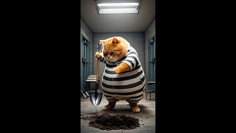 Cats are fleeing from jail