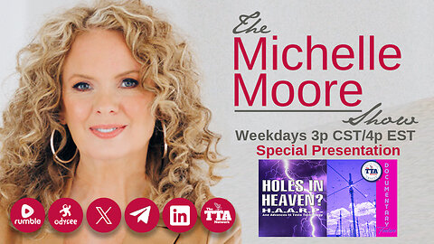 (Thurs, June 19 @ 3p CDT/4p EDT) 'Holes In Heaven? HAARP & Advances In Tesla Technology' The Michelle Moore Show (June 19, 2025)