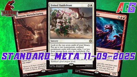 Watching The Standard Meta 11-03-25 to 11-09-25 | Magic the Gathering | MTG Metagame Analysis