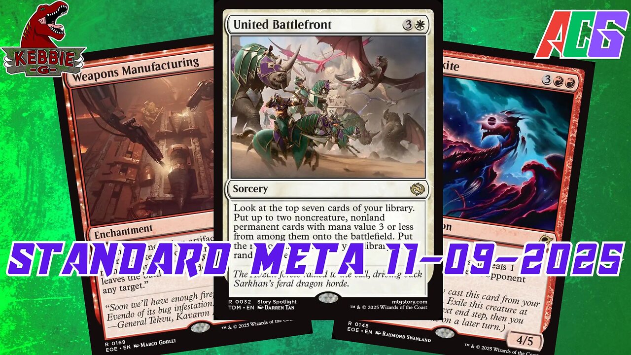 Watching The Standard Meta 11-03-25 to 11-09-25 | Magic the Gathering | MTG Metagame Analysis