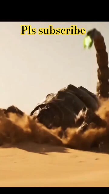 Desert MONSTER Scorpion Melts Everything in Its Path
