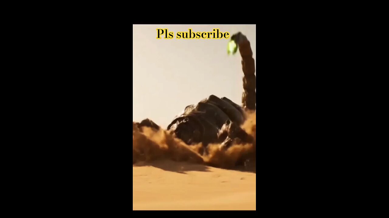 Desert MONSTER Scorpion Melts Everything in Its Path